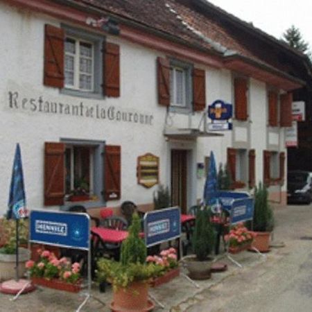 Auberge Restaurant Couronne Beurnevésin Zewnętrze zdjęcie